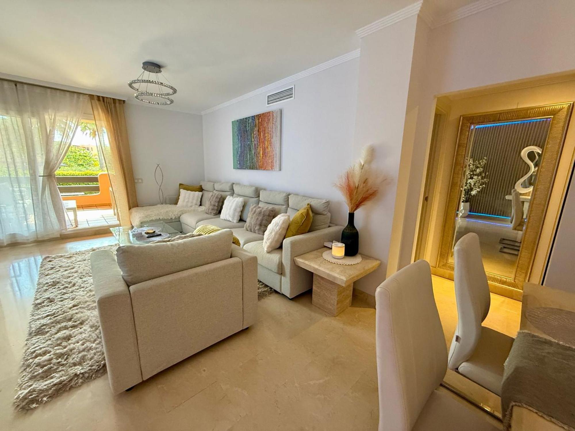 Casares Beach Golf Apartment With Private Garden Direct Pool Access Eksteriør billede
